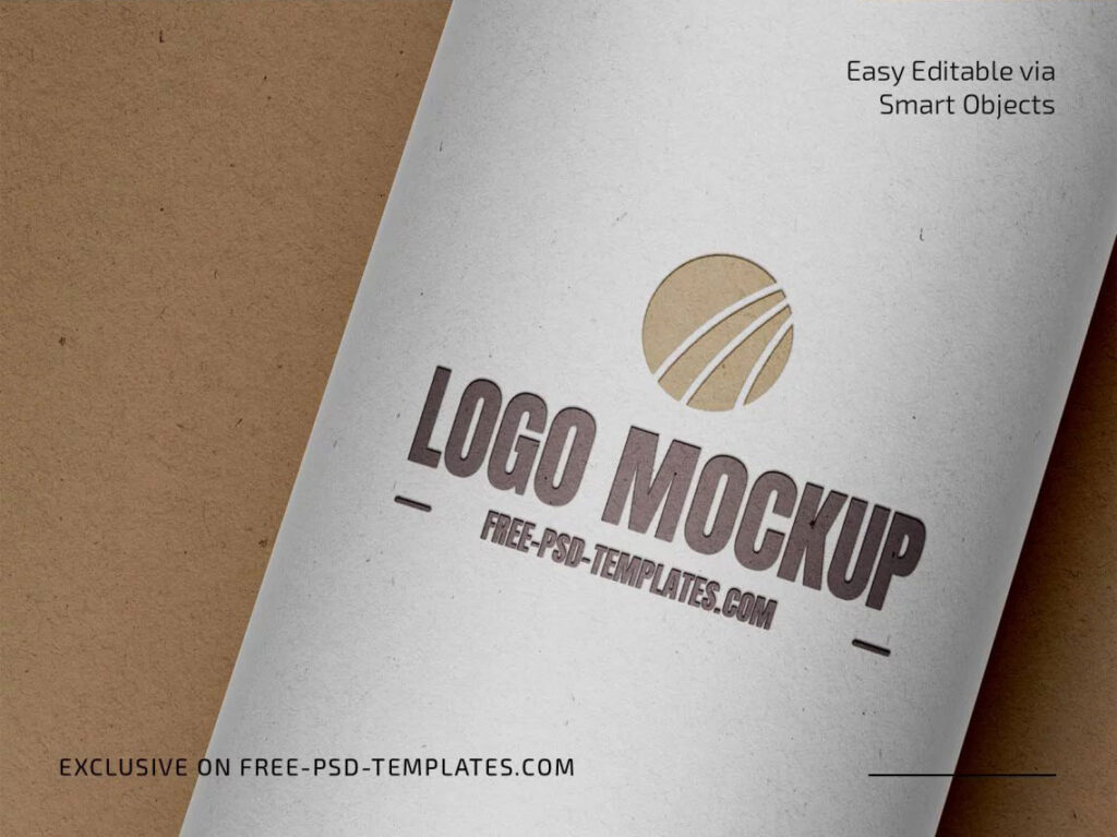 3 Shots of Logo Mockup mockup preview
