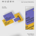 3 Shots of Packaging Mockup