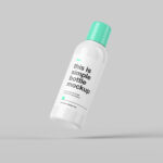 3 Shots of Plastic Bottle Mockup with Round Screwcap