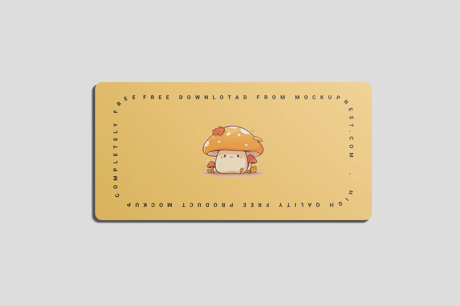 Free 3 Shots of Rectangle Sticker Mockup in Facing Sight PSD Template