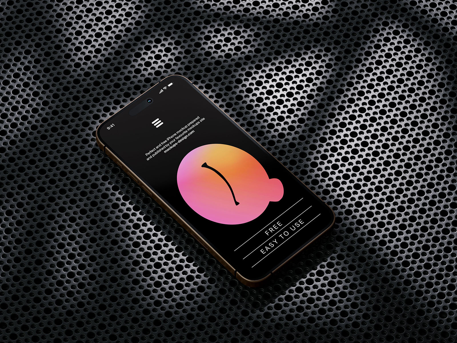3 Shots of Smartphone Mockup on Plastic Background FREE PSD