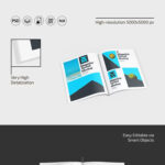 3 Shots of Spread Magazine Mockup