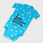 3 Showcases of Baby Bodysuit Mockup