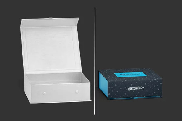3 Showcases of Box Mockup