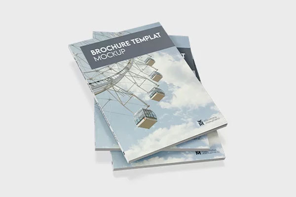 3 Showcases of Brochure Mockup