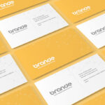 3 Showcases of Business Card Mockup