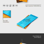 3 Showcases of Chocolate Packaging Mockup