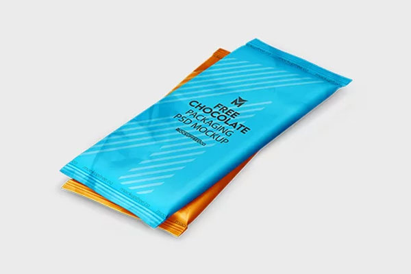 3 Showcases of Chocolate Packaging Mockup