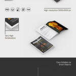3 Showcases of Magazine Cover Mockup