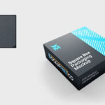 3 Showcases of Square Box Packaging Mockup