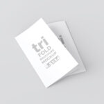 3 Showcases of Trifold Brochure Mockup