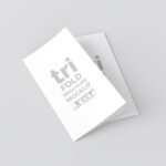 3 Showcases of Trifold Brochure Mockup
