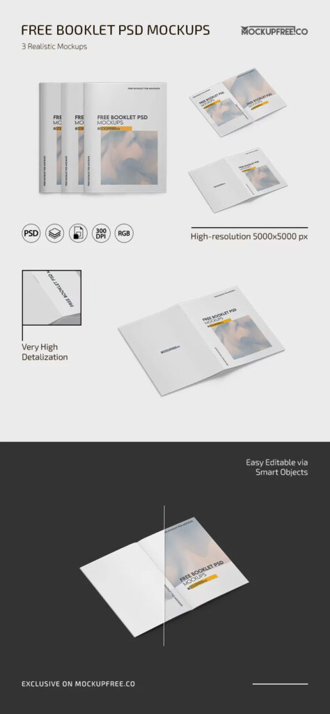 3 Sights of Booklet Mockup