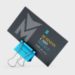 3 Sights of Business Card Mockup