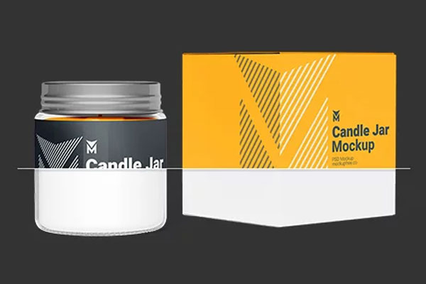 3 Sights of Candle Jar Mockup