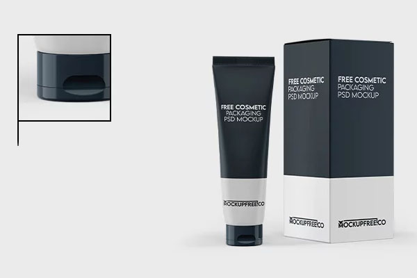 3 Sights of Cosmetic Packaging Mockup