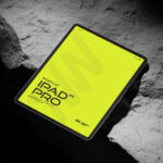 3 Sights of iPad Pro Mockup on Rock