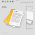 3 Sights of Letterhead Mockup