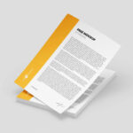 3 Sights of Letterhead Mockup