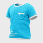 3 Sights of Little Girl T Shirt Mockup