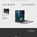 3 Sights of MacBook Pro 14 Mockup