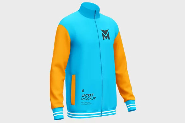 3 Sights of Mens Jacket Mockup