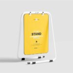 3 Sights of S Form Banner Stand Mockup mockup preview