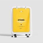 3 Sights of S Form Banner Stand Mockup mockup preview