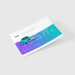 3 Sights of US Letter Landscape Magazine Mockup