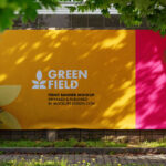 3 Sights of Wall Fence Banner Mockup