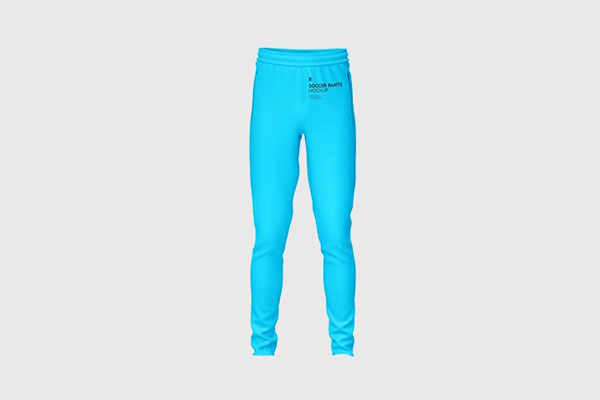 3 Soccer Pants Mockups in Various Views