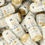 3 Soda Cans Mockups in Close-up Visions
