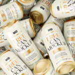 3 Soda Cans Mockups in Close-up Visions