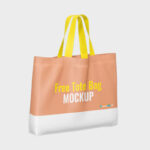3 Tote Bag Mockups in Different Views
