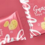 3 Varied Showcases of Chips Snacks Foil Pack Mockup