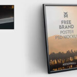 3 Views of Brand Poster Mockup
