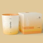3 Views of Candle Glass Packaging Mockup
