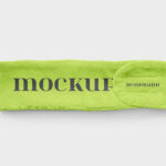 3 Views of Cosmetic Headband Mockup