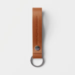 3 Views of Leather Keychain Mockups