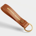 3 Views of Leather Keychain Mockups