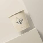 3 Views of Paper Cup Mockup mockup preview