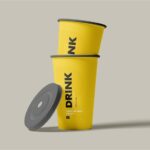 3 Visions of Drink Cup Mockup