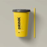 3 Visions of Drink Cup Mockup