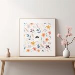 3 Visions of Square Wall Frame Mockup
