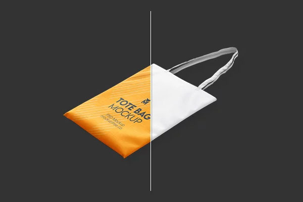 3 Visions of Tote Bag Mockup