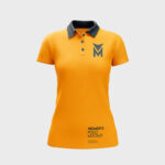 3 Women’s Polo Shirt Mockups in Different Angles