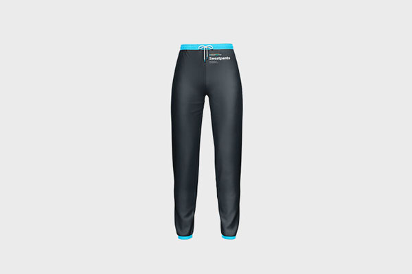 3 Women’s Sweatpants Mockups in Various Shots