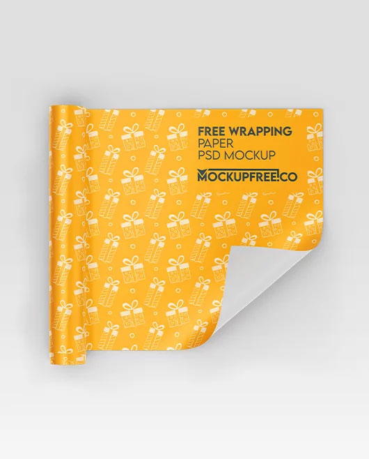 3 Wrapping Paper Mockups