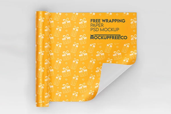 3 Wrapping Paper Mockups
