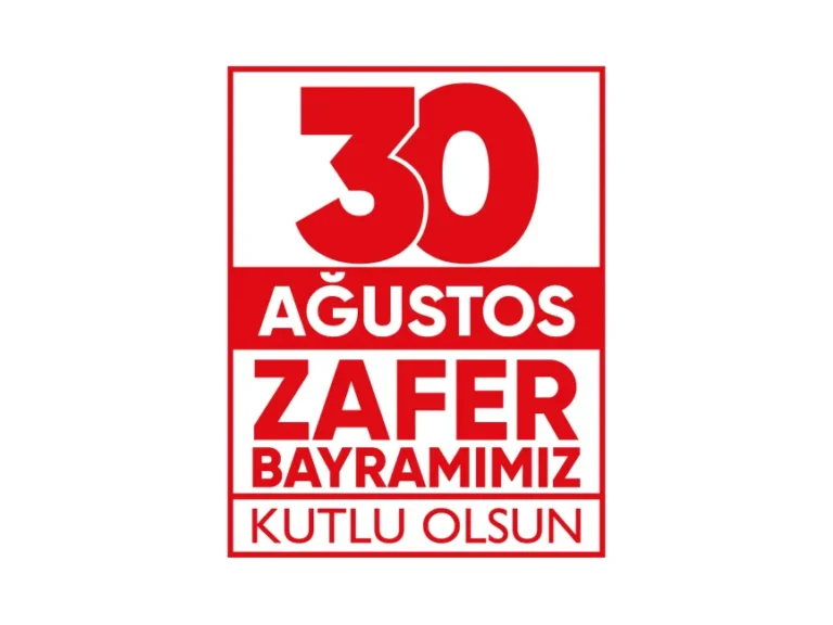30 Ağustos Zafer Bayramı Kutlama Logo